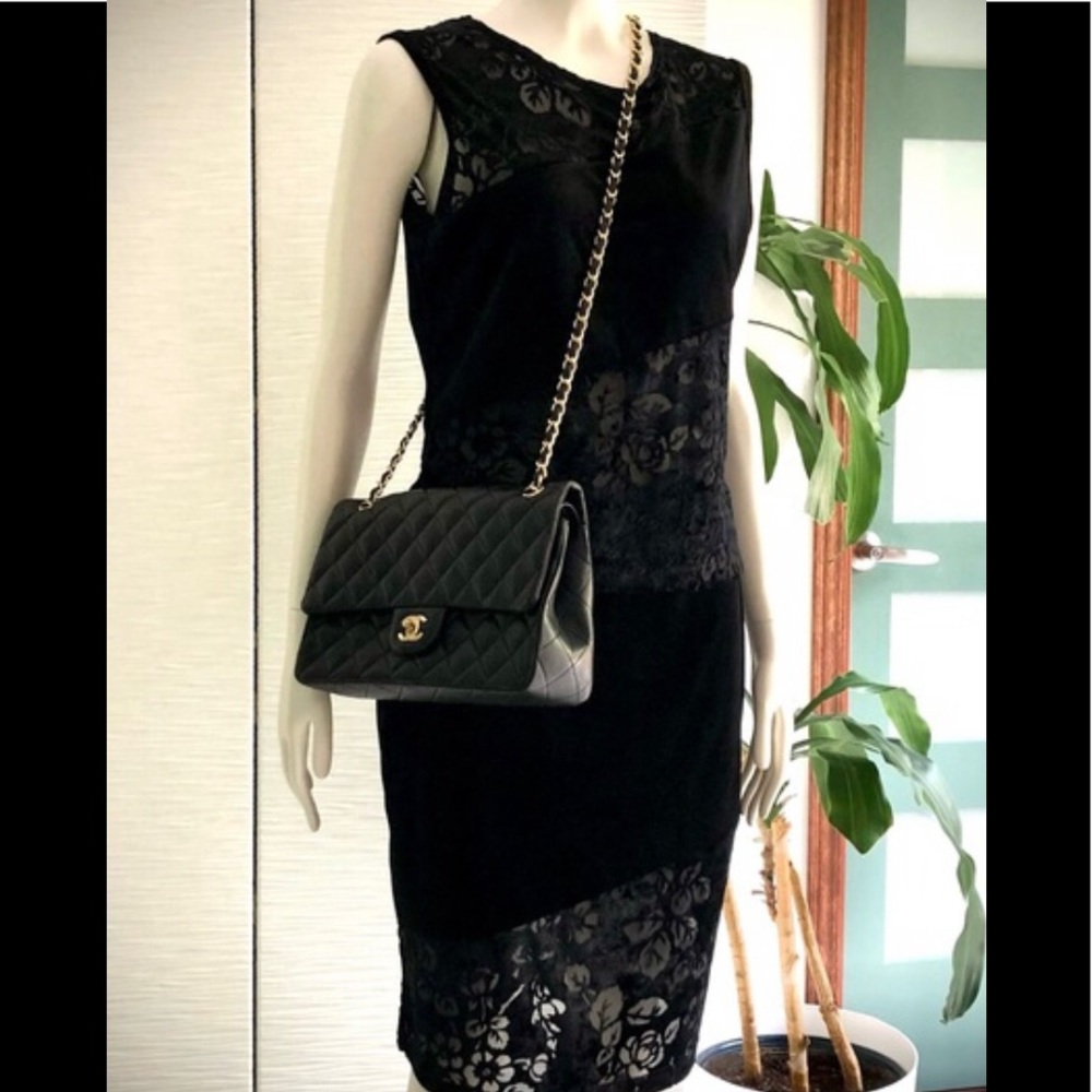 Two piece crushed velvet dress -FWH